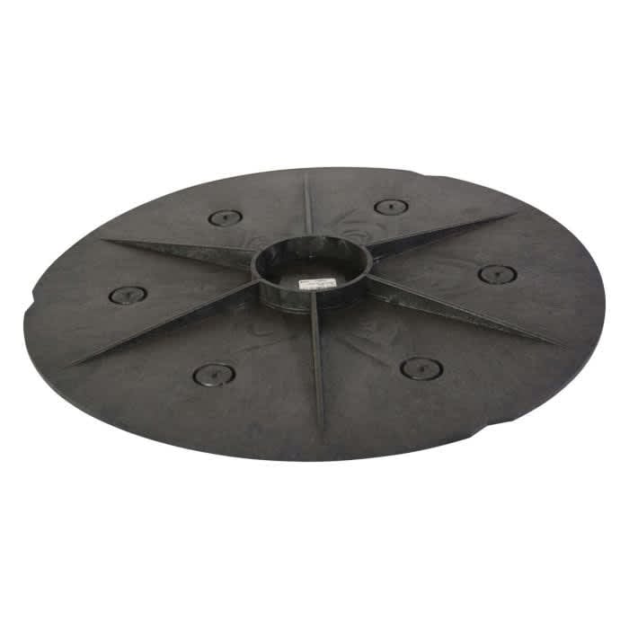 24" Black For FWAS24 H Flo-Well Stormwater Leaching System Bottom Panel | NDDFWBP24