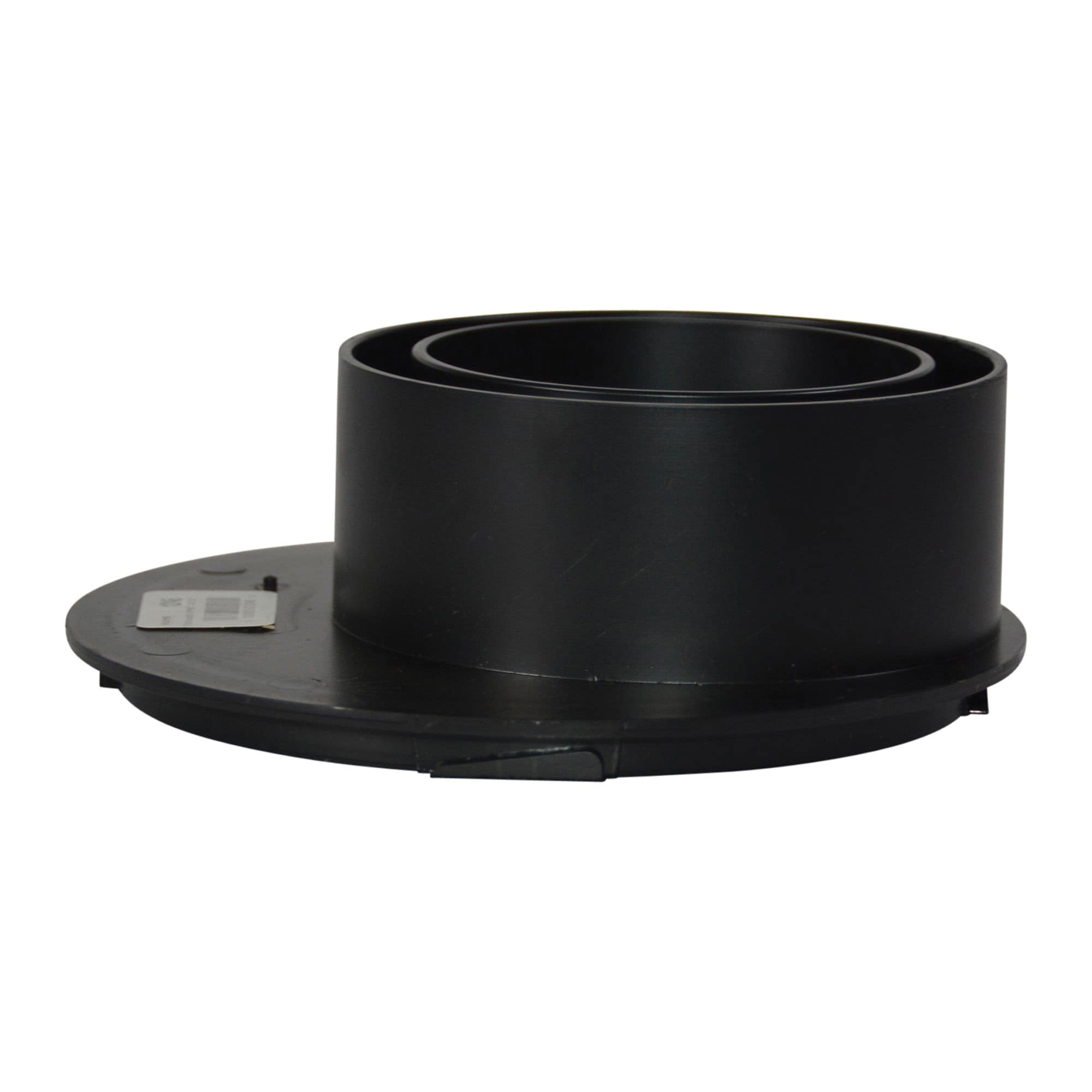 2-1/4" Outlet, Black Offset Universal For Catch Basins | 1245