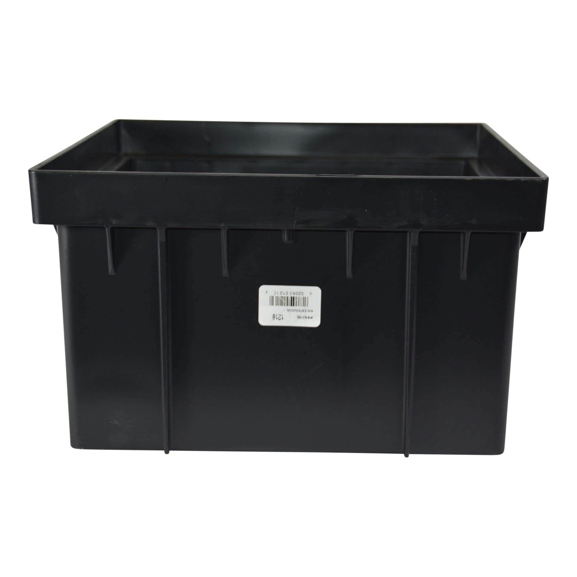 12" x 12" Square Riser, Black For 12" Square Catch Basins | 1216