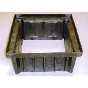 24" x 24" Square Black without Bottom For 24" x 24" Catch Basin Series Extension | NDS2418