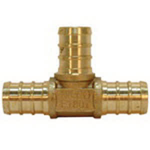 1" PEX Lead-Free Bronze Insert Tee | PXFT010BZ