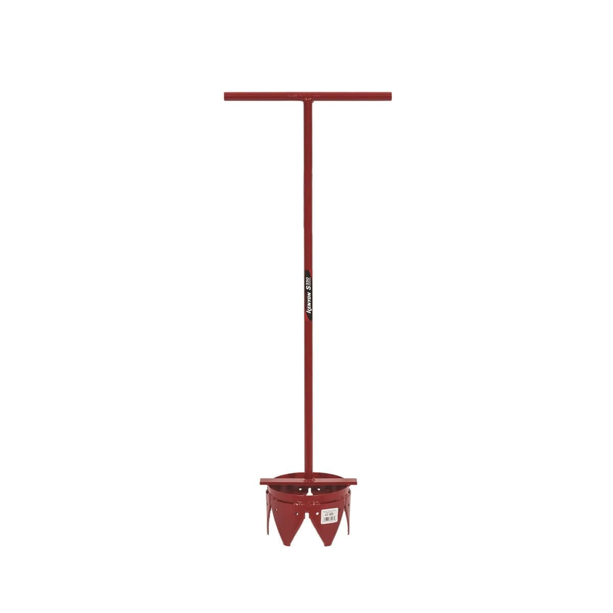 4" x 33" Steel Blade 29" Red Powder Coated Structural Steel Handle Sprinkler Head Trimmer | STR85424