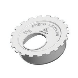 5" x 1.5" White Speed Leveler | TFTSL4