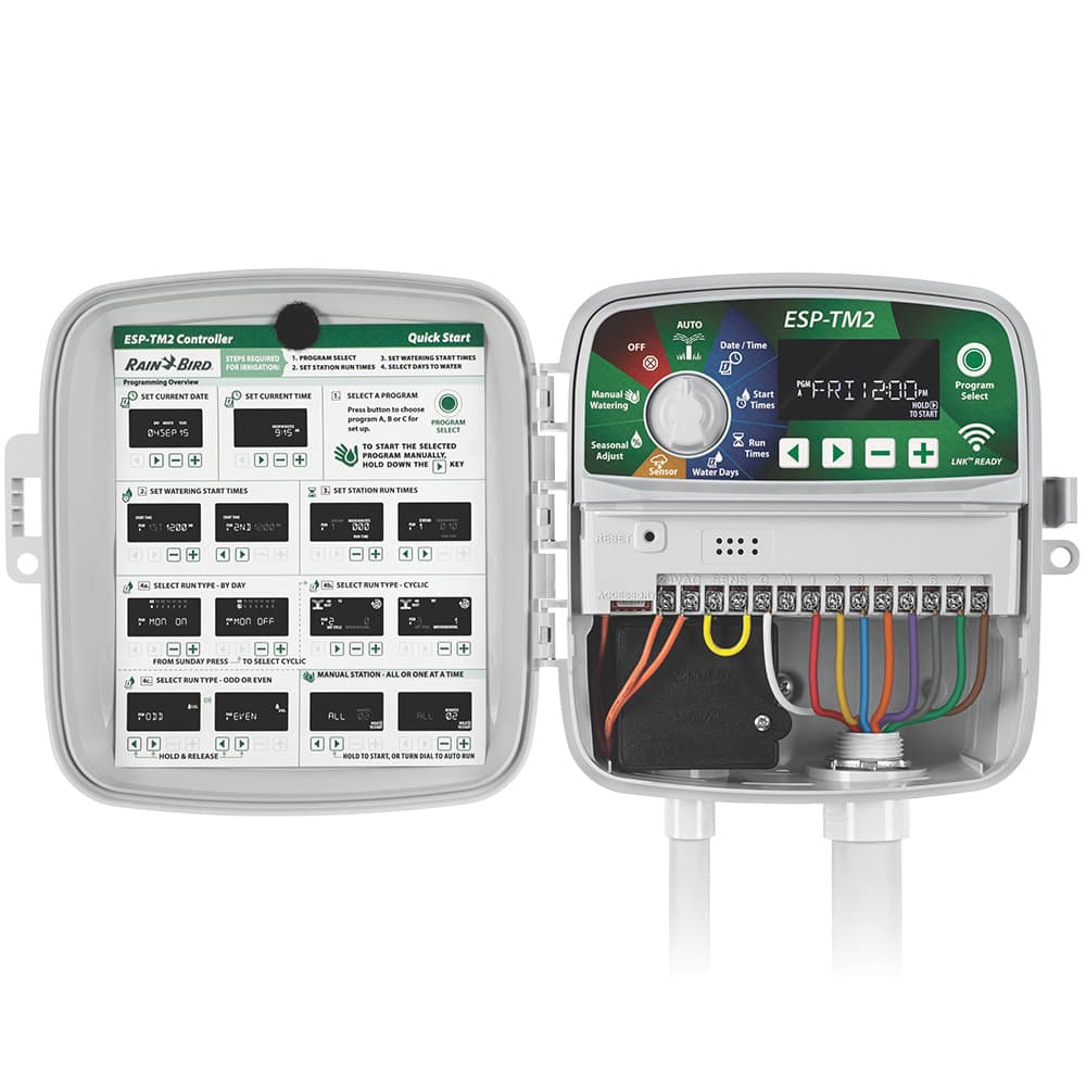Rain Bird ESP-TM2 6 Station WiFi Ready Indoor/Outdoor Controller | RBLESPTM26