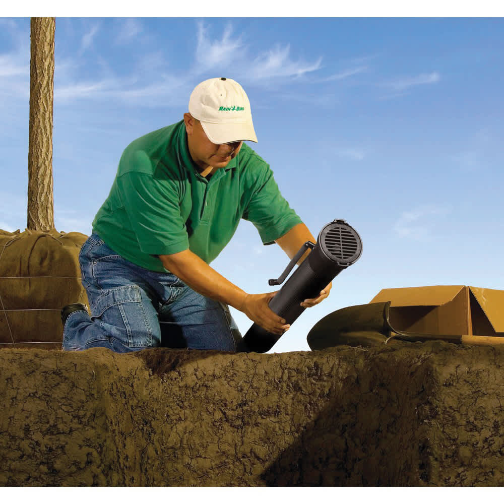1/2" x 1/4" MNPT Spiral Barb x Barb 0.5 gpm RWS-M Series Root Mini Watering System | RBLRWSMB1402