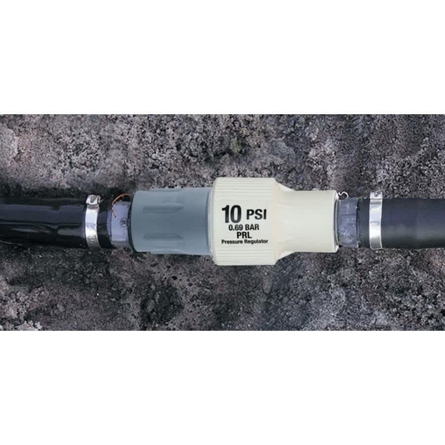 3/4" Hose x FNPT 25 psi 0.5 to 8 gpm Thermoplastic PRL Series Low Flow Pressure Regulator | SEN25LF