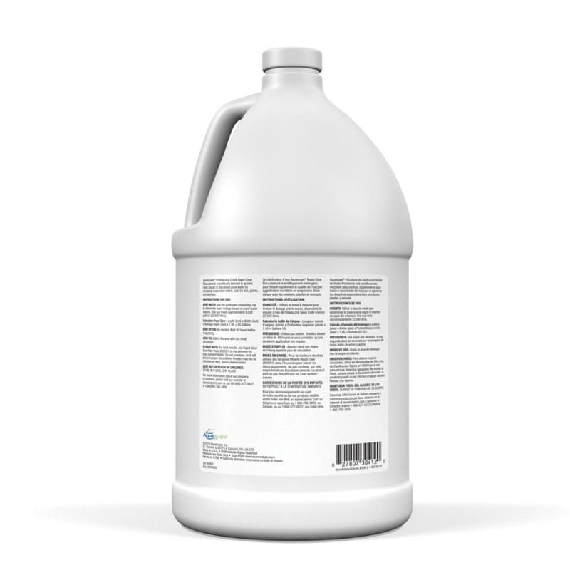 1 gal Bottle Yellow Liquid Neutral Odor Rapid Clear Flocculant | AQS30412
