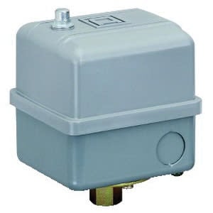 60/80 psi 1/4" FNPS +/-3 % Polypropylene Electromechanical 9013GHG Pressure Switch | SQDGHG26080
