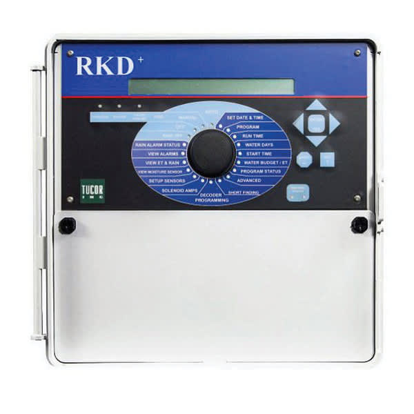 115 VAC Input 24 VAC Output 100 Stations Wired 12-1/4" x 6.5" x 12" Polycarbonate 2 Wire Conventional Controller | TUCRKDPLUS