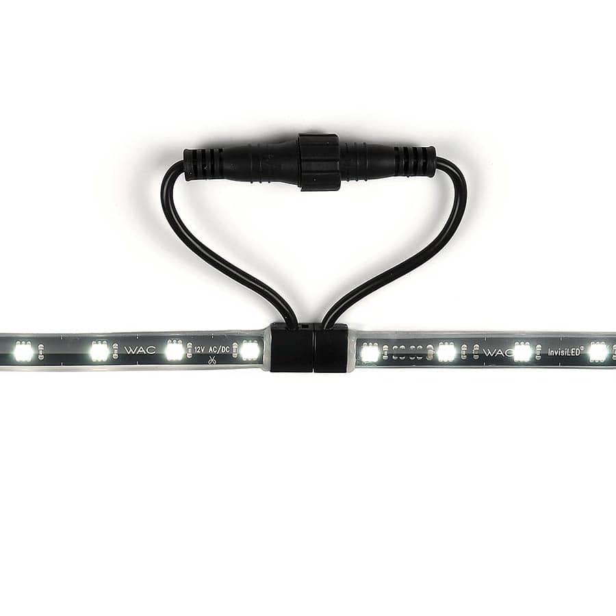 20 W 2700K LED Black Silicone Seal Outdoor Tape Light | WAC810127BK