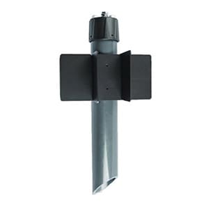 15.94" Die-Cast Aluminum Cap and PVC Pipe Body For Accent Flood and 3" Inground 120 V Landscape Lighting Outdoor Power Stake | WACM6000STAKE