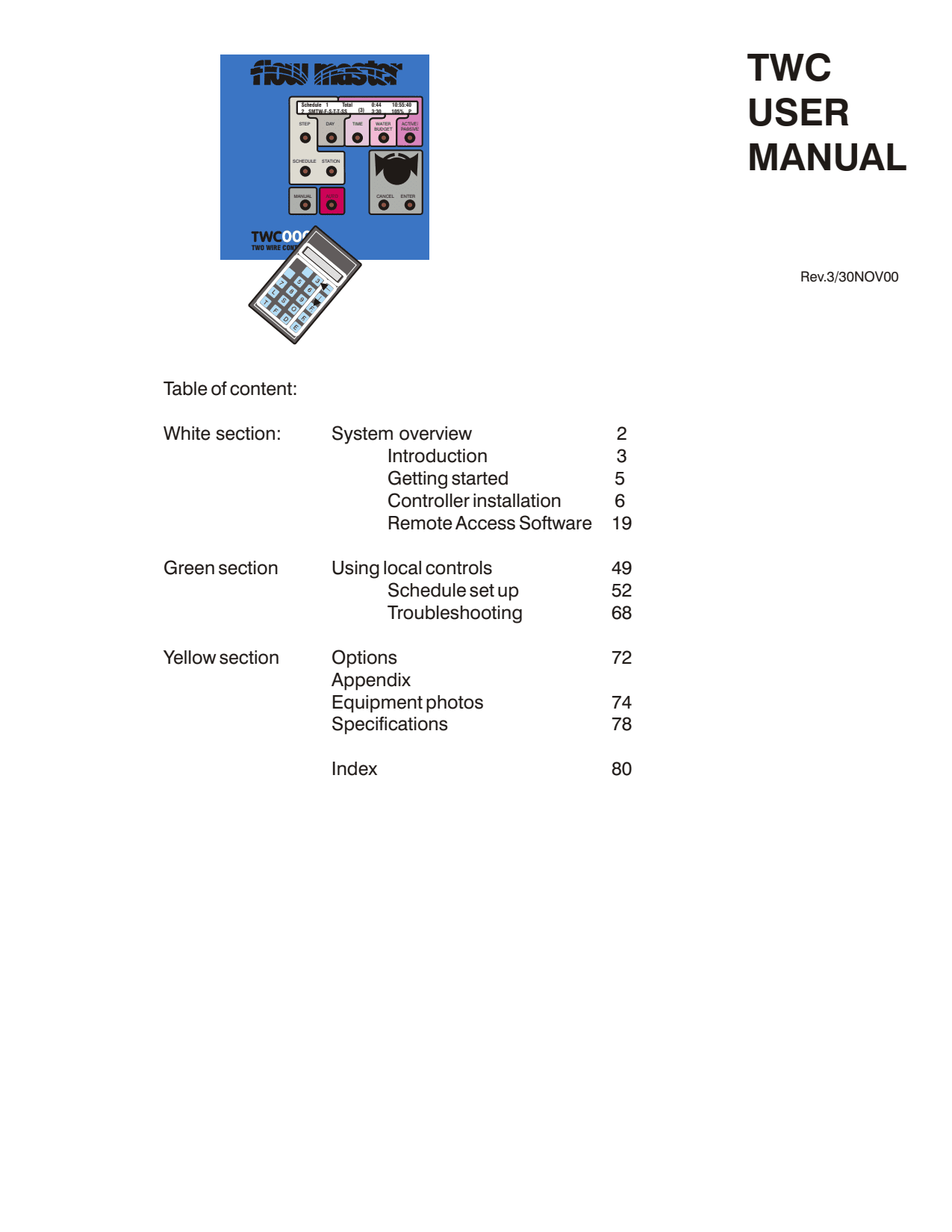 120 V Input 34 VAC Output Wired 12" x 5.2" x 12" 2 Wire Decoder Based Controller | TUCEXTWCNV50
