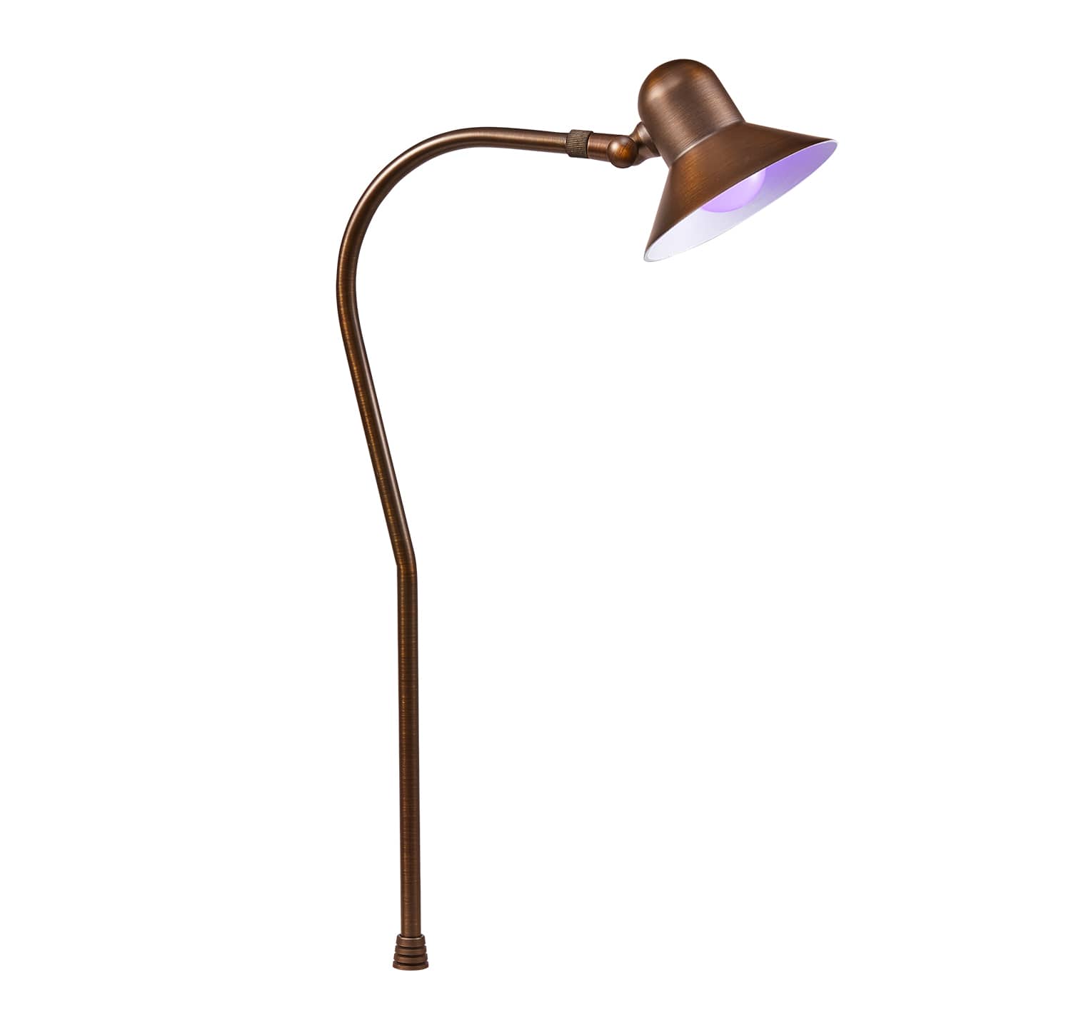 Alliance Outdoor Lighting Path Light, Bluetooth LED Brass With Frosted lens | PL100-BT