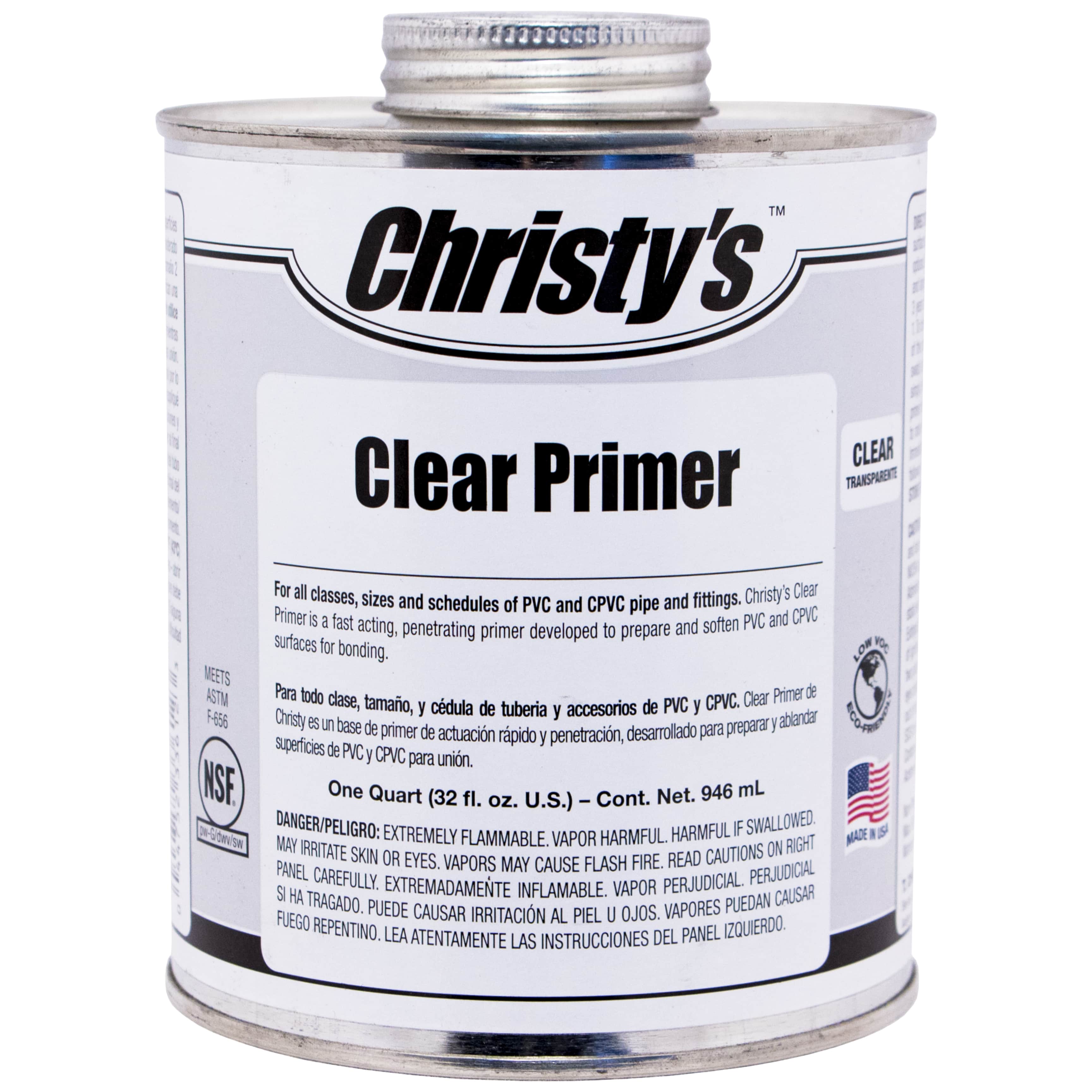 Christy Primer Clear Qt | CSTRHMPCPQT12