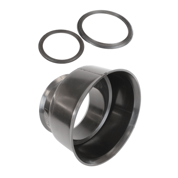 Reducing Coupler, 8" x 6" Bell x Bell HDPE Water Tight Adapter | 816WT