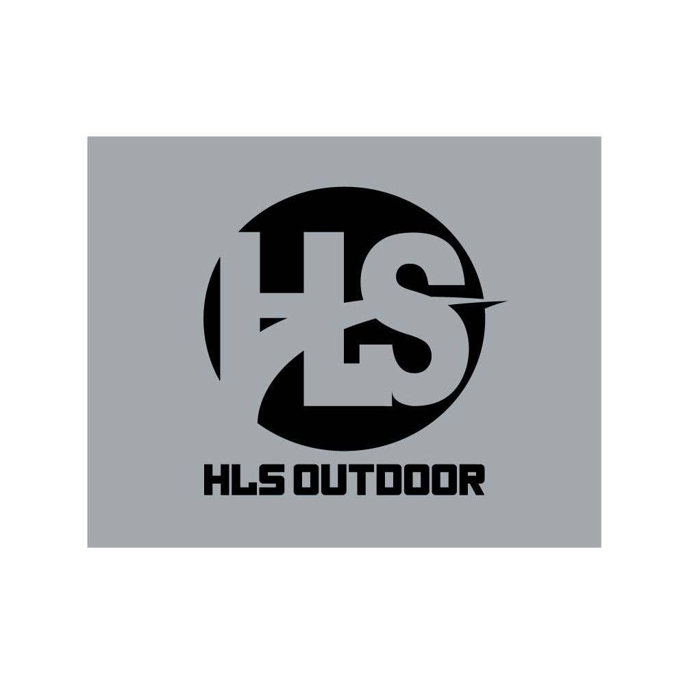 Silver 4" x 5" w/HLS Outdoor Logo 100 Count Irrigation Marking Flag | FLGHLSSILVER