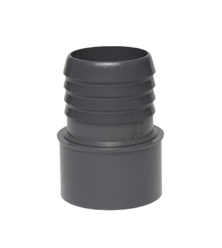 Poly Adapter, 1-1/2" x 1-1/4" Spigot x Barb 460-212 | 1432-212
