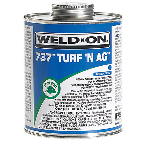 Weld-On 737 10988 1 Gallon PVC Cement | IPS737GAL