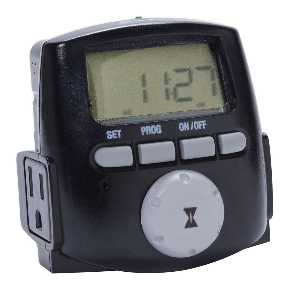 1000 W at 120 VAC 60 Hz Incandescent/Tungsten 1/2 hp at 120 VAC 60 Hz 3 Phase Motor 120 VAC Primary Digital Astronomic Landscape Timer | ITMDT200LT