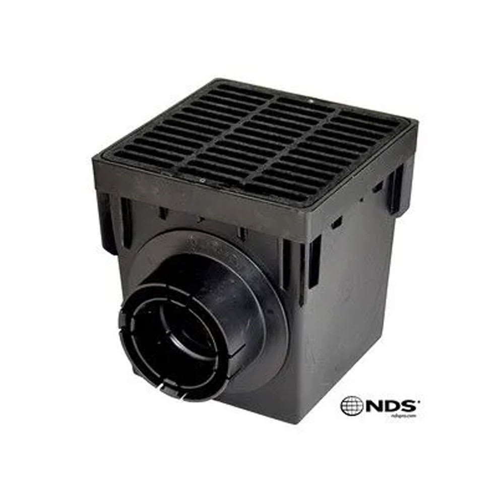 9" W/Black Grate Catch Basin Kit |  900BLKIT