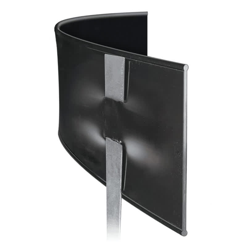 100' L Black Rigid PVC Landscape Edging | EDGSERL100S