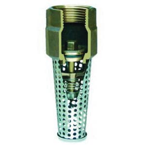 1-1/2" FNPT Lead-Free Cast Silicon Bronze 400 psi 400 SB Series Foot Valve | SIM456SB