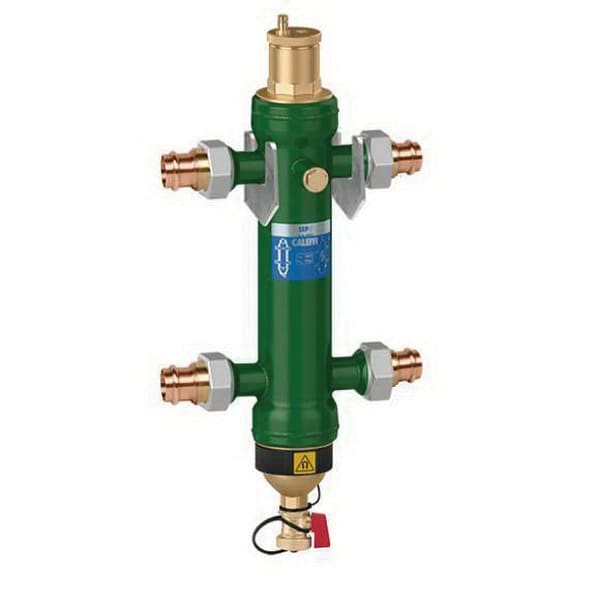 5 Micron 1" Sweat 11 gpm 5495 Series 4-In-1 Magnetic Hydraulic Separator | CAF549596A