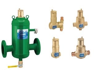 1-1/4" Press 15 gpm 551 Series Air Separator | CAF551067A