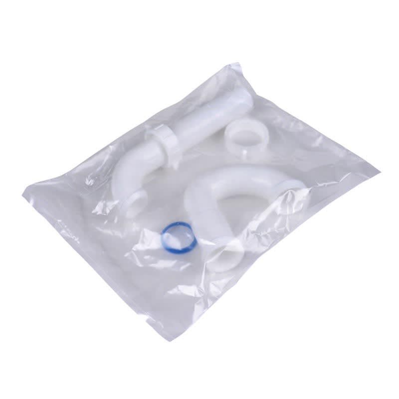 1-1/4" White Polypropylene Tubular P-Trap | DERP9701BG