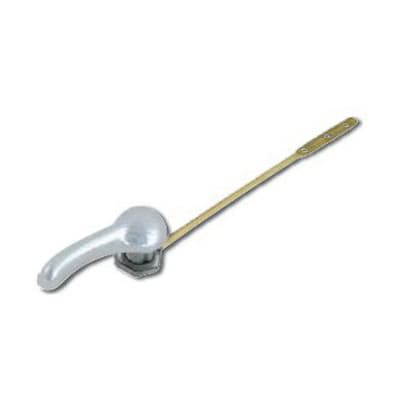 8-1/2" Brass Arm Chrome Handle Metal Nut Tank Lever Arm | EZE40066