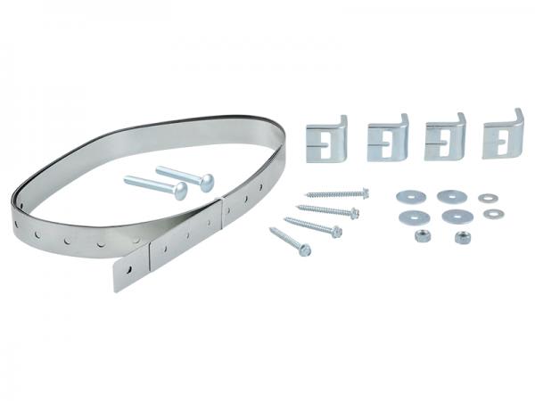 Galvanized 24 ga CRS For 50 Gallon Water Heaters Strap | HLDQS50