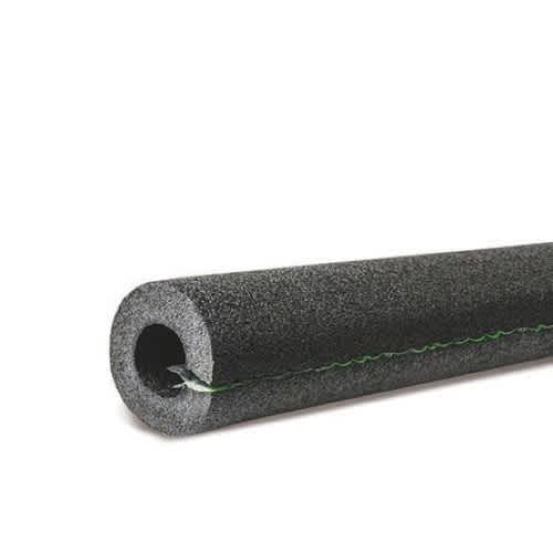 1-1/8" x 6' x 1/2" Polyethylene Foam Black Self Seal Tube Insulation | IMC118CT