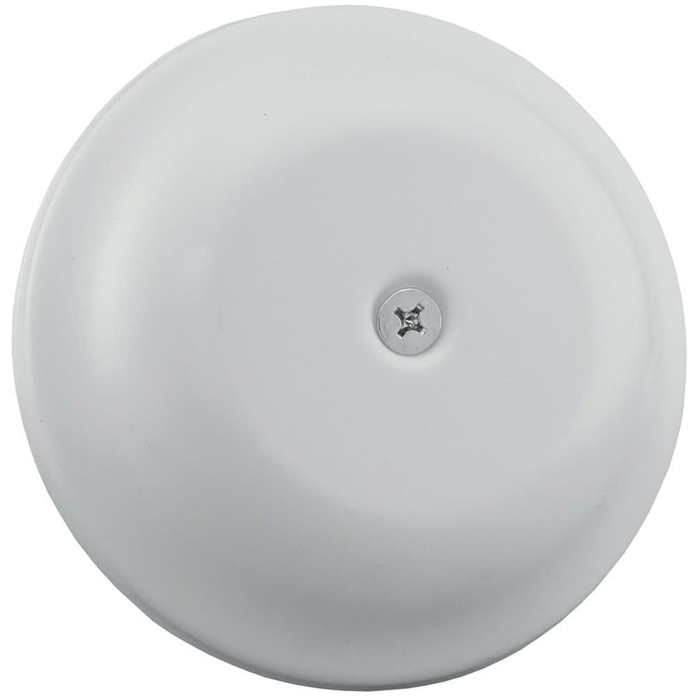 7-1/4" 7-5/16" x 1-3/8" Matte White High Impact Plastic Cleanout Cover Plate | JSCC97007