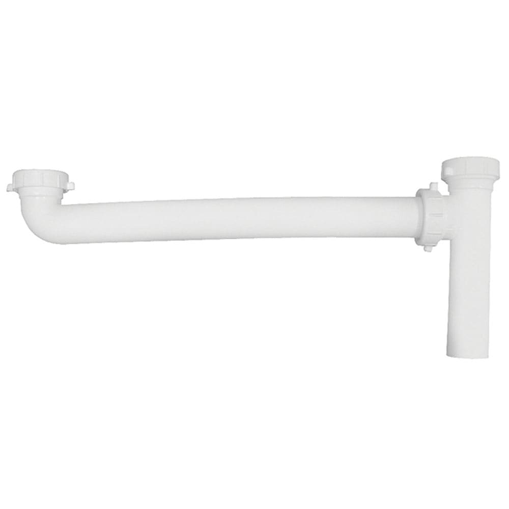1-1/2" Slip White PVC Waste Outlet | JSCP37007