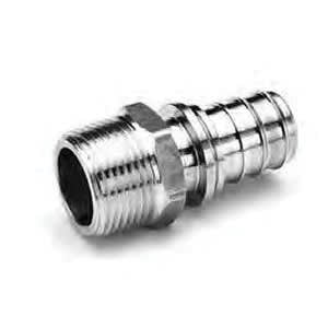 2" PEX x MPT Lead-Free Brass Straight Adapter | RHU317181001