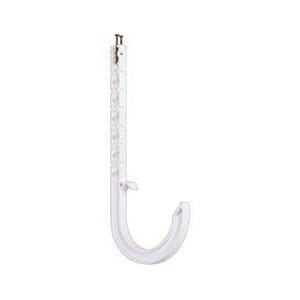 10" White ABS 553 Series For 1-1/2" Schedule 40 DWV Pipe Extension Hanger | SIO5536W