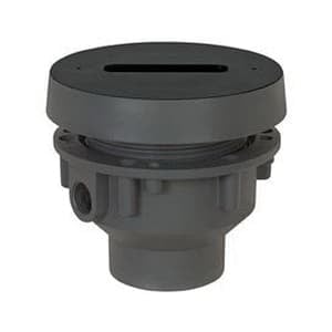 2" x 3" PVC Gray 832 Series Adjustable Rough-In Drain | SIO83225PF