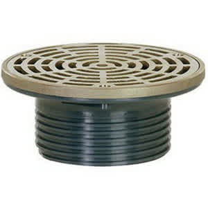3" Round PVC Nickel Bronze 832 Series Adjustable Finish Fixture | SIO8323HNR