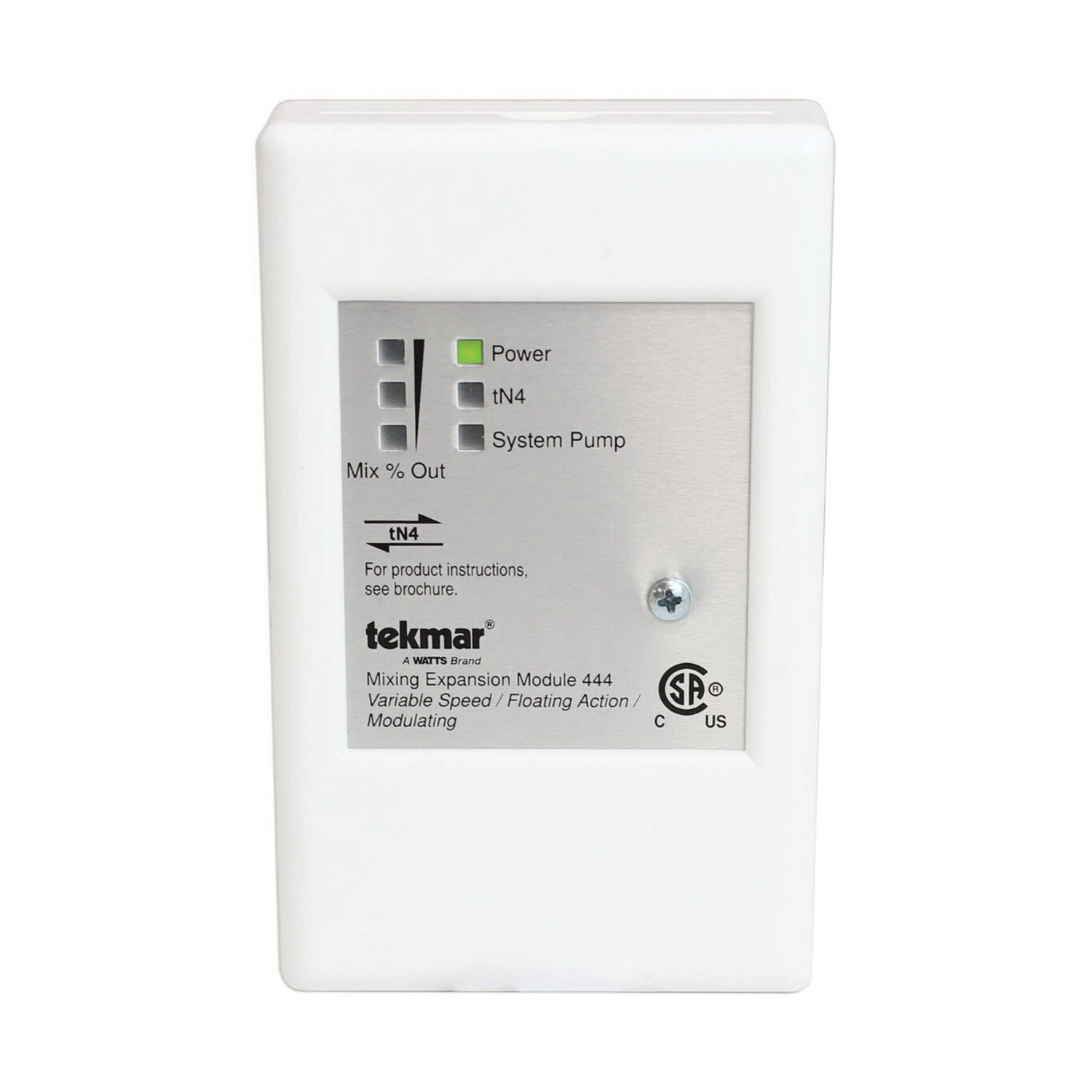 24 VAC PVC Variable Speed For TekmarNet Thermostats Mixing Expansion Module | TEK444