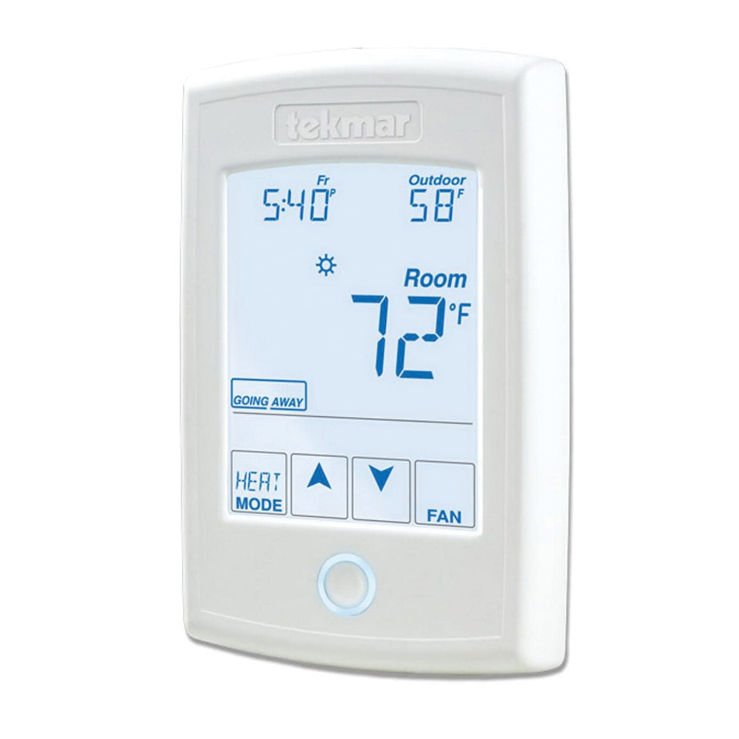 3-1/4" x 15/16" x 5" PVC For TekmarNet Wiring Center or Zone Manager for Power and Communication Thermostat | TEK553
