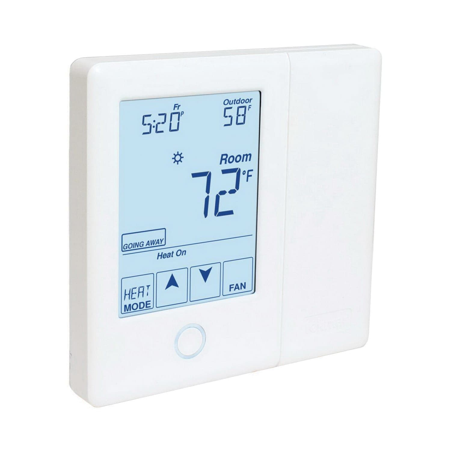 4-3/4" x 7/8" x 4.5" PVC For TekmarNet Wiring Center or Zone Manager for Power and Communication Thermostat | TEK557