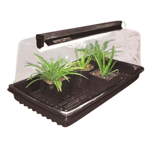 Super Sprouter Ultra Clear Vented Humidity Dome 7 in w/ Light Tracks (35/Cs)