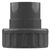 Action Machining Adapter, Spigot x Female Buttress (Slip) Schedule 80 PVC 1-1/2" x 1" | AFI1801215