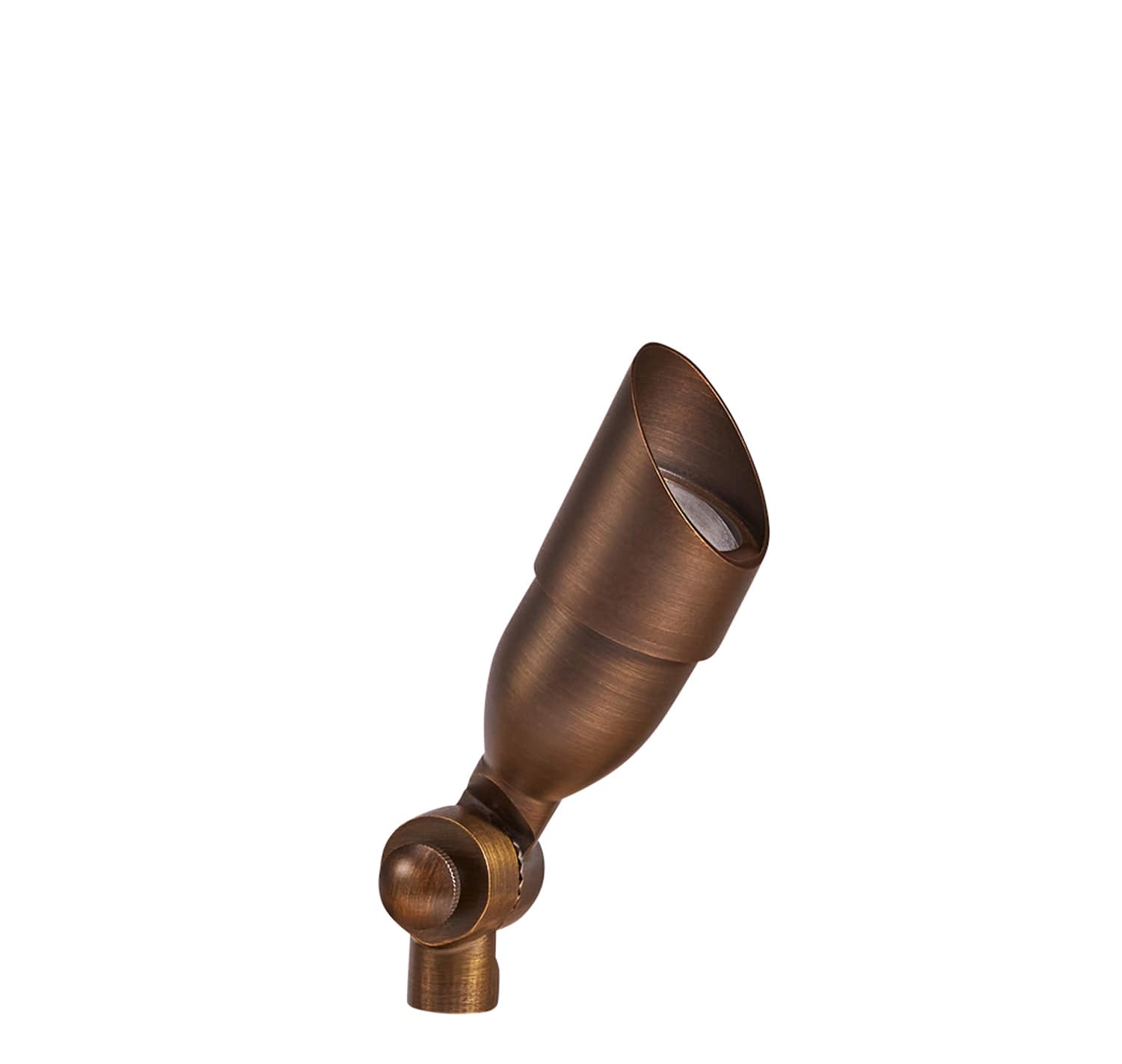 Alliance Lighting Bullet Light, Bi-Pin MR-11 LED Brass 45 Deg Beam | BL50