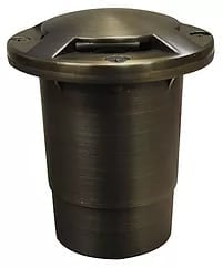 Alliance Outdoor Lighting In-Ground Well Light, 6W Ceramic Bi-Pin MR-16 LED Aged Brass GL190 Series | AOLGL190LED6W