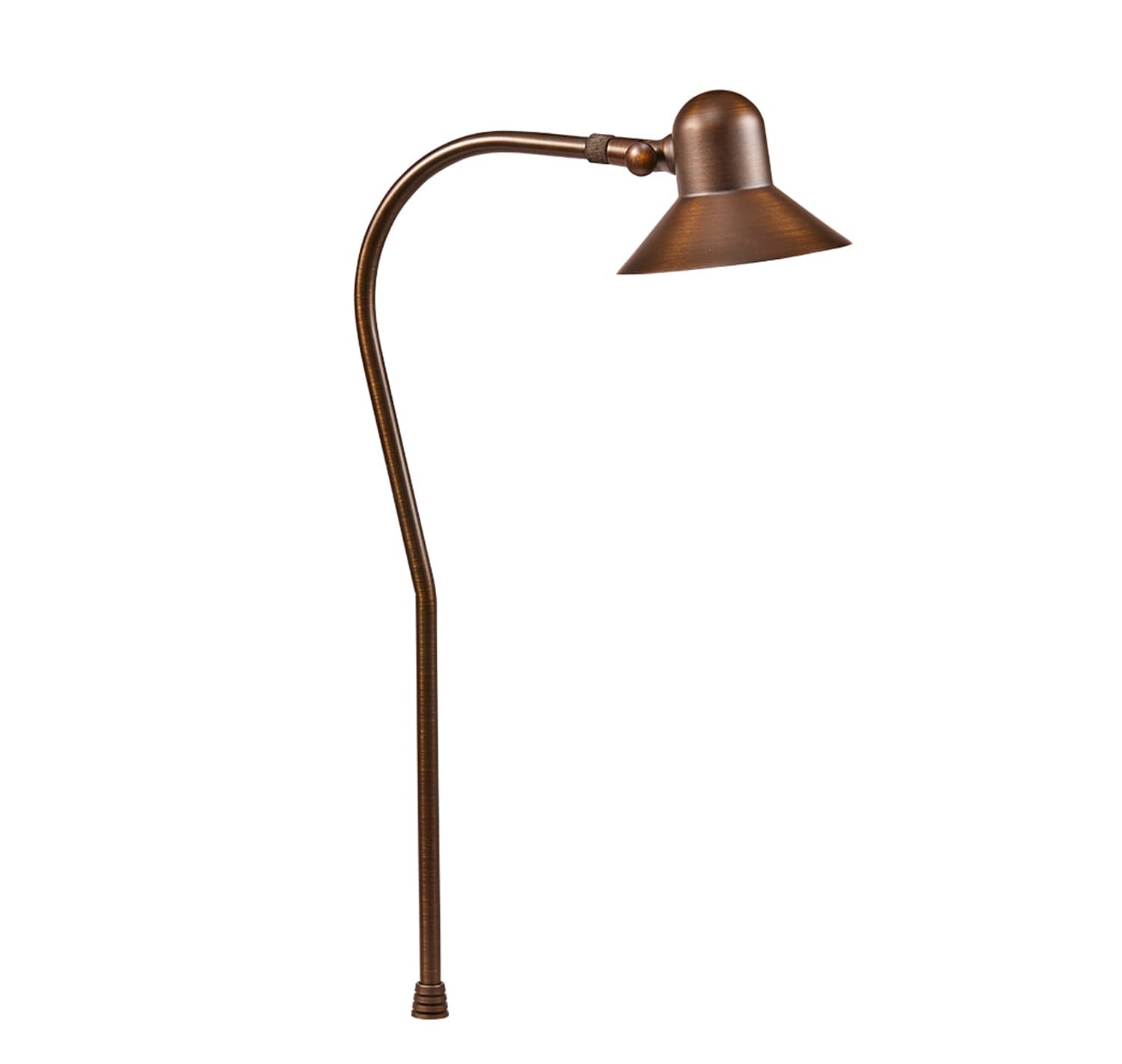 Alliance Outdoor Lighting Path Light, 3W Ceramic Bi-Pin LED Aged Brass PL Series | AOLPL100