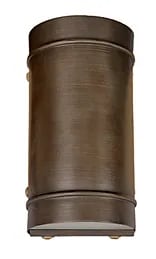 Alliance Outdoor Lighting Wall Sconce, Ceramic Bi-Pin X-20 Halogen Aged Brass No Lamp | AOLWS100