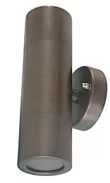 Alliance Outdoor Lighting Wall Sconce, 5W Ceramic Bi-Pin MR-16 LED Aged Brass 8" | AOLWS300LED6W