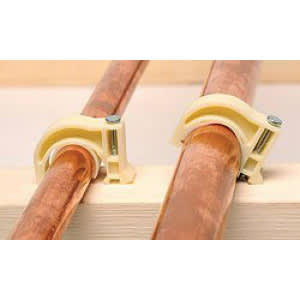 3/4" IPS 1-1/4" CTS Plastic For IPS CTS Copper Tubing CH34114 Series Combination Half Clamp | IPSCH34114