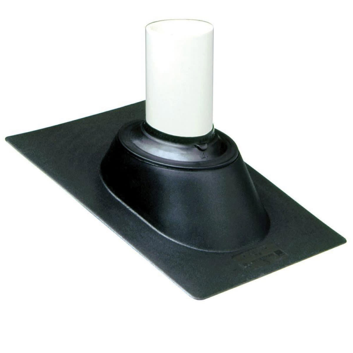 1-1/4 to 3" Black Plastic For 1-1/4" 1-1/2" 2" or 3" Vent Pipe HB31 Series Adjustable 3-N-1 Multi-Size Roof Flashing | IPSHB31
